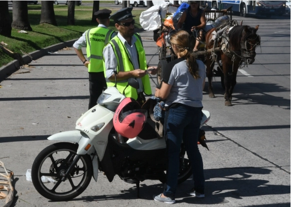 IMM went out to supervise the bikes with free escape