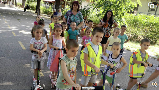 Children from Vidin celebrated the road safety day