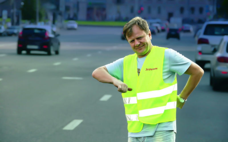 The new line of reflective clothing makes pedestrians “light up like a Christmas tree”