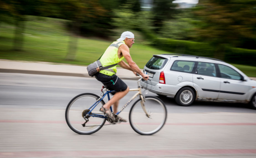 Abolition of the obligation for cyclists to wear brightly colored vests