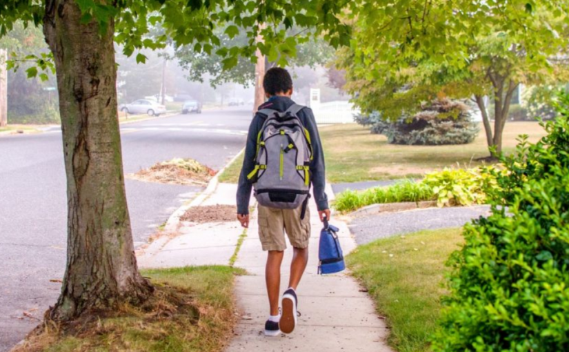 Parents love this reflective coat that helps kids stay safe in the dark